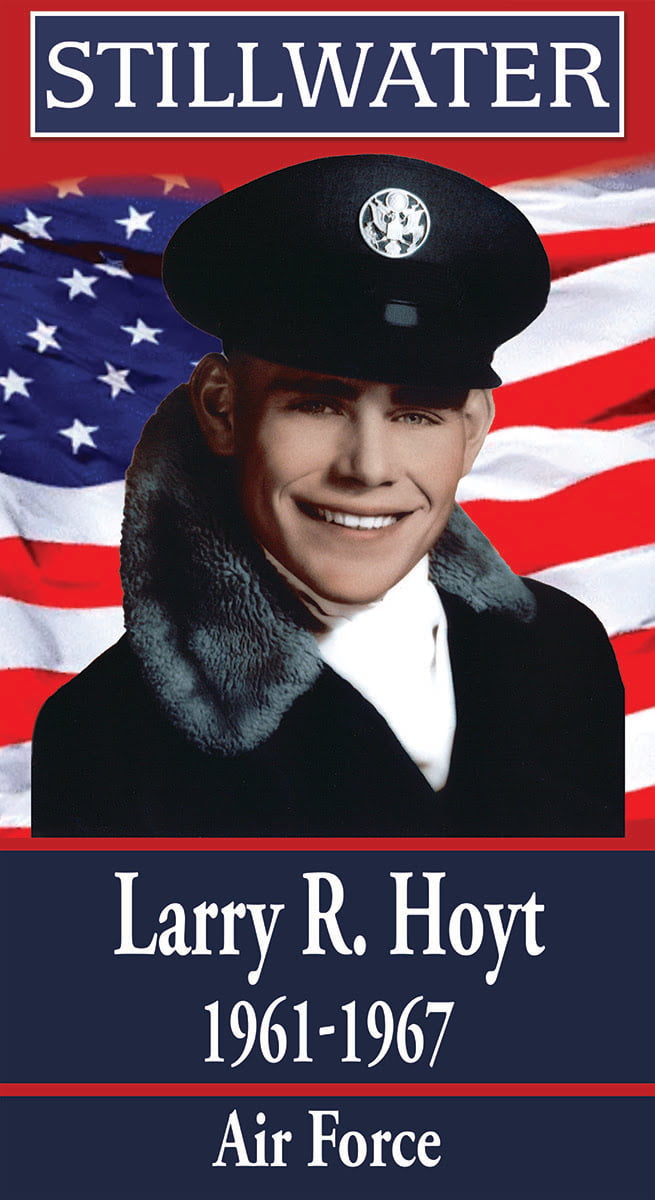 Larry R Hoyt Stillwater, NY Hometown Hero Banners